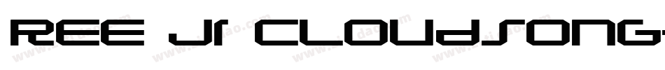 ree ji cloudsongfang字体转换